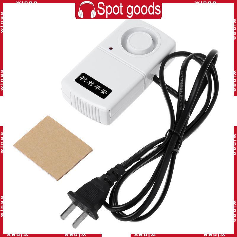WIN Alarme Falha Energia CN Plug 220V Indicador LED Para Inteligente 120db Corte Automático Aviso Sire