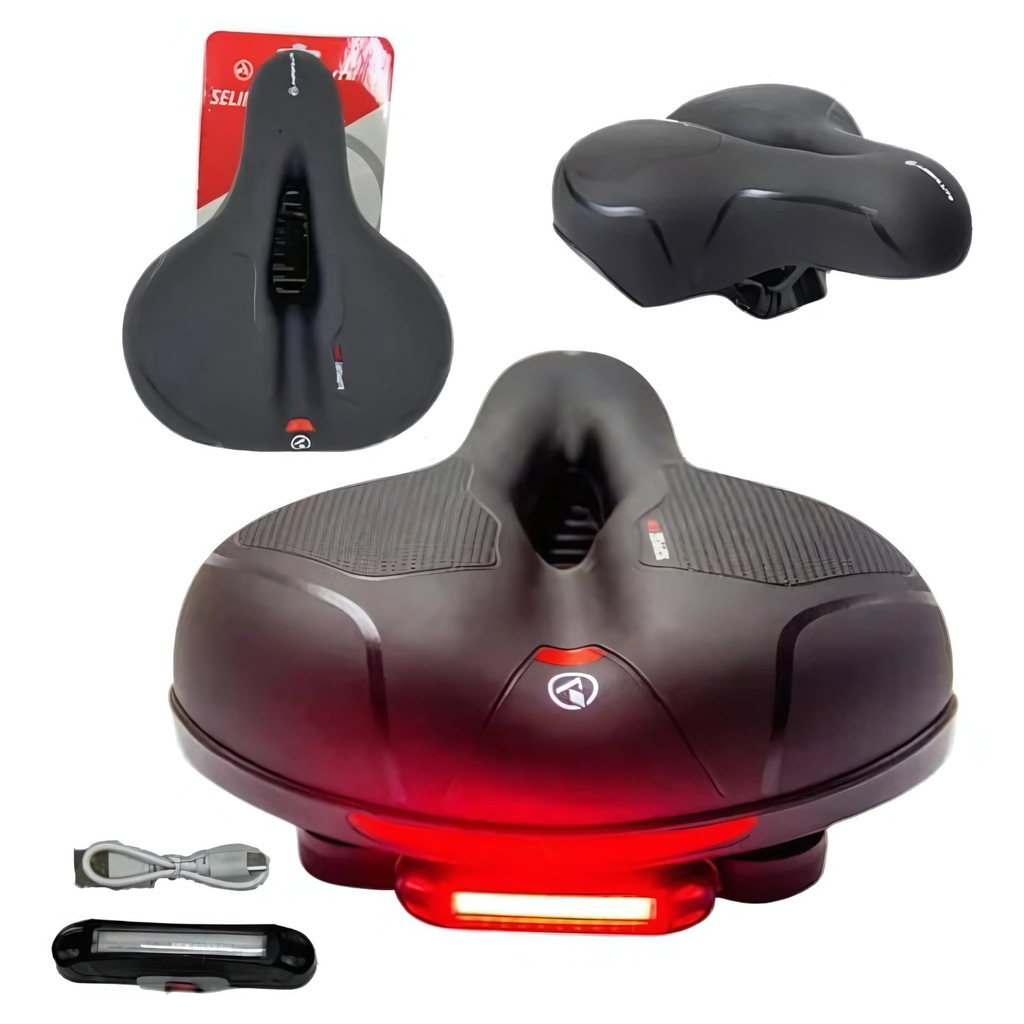 Selim Absolute Urban Led Original 2 Molas Conforto Bike