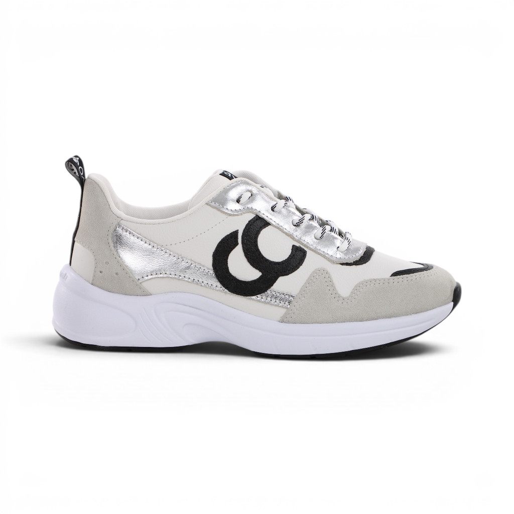 Tênis Cravo e Canella Chunky Cinza e Preto - Feminino