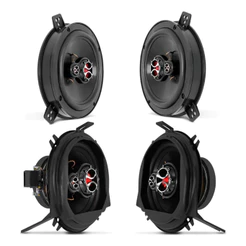 Kit Alto Falantes Corsa Hatch 6 E 5 Polegadas Kf050 240w Rms