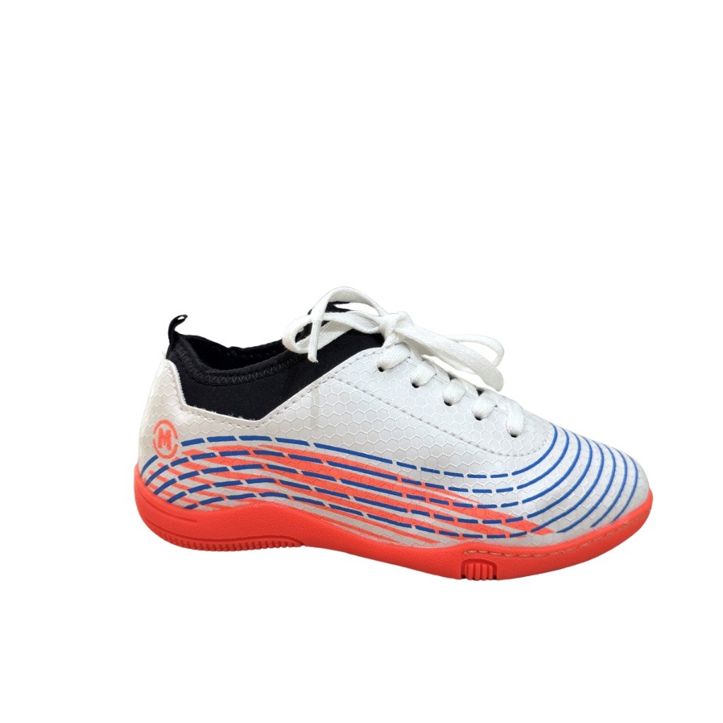Chuteira Infantil Molekinho 2808.339 Costurada Futsal Branco