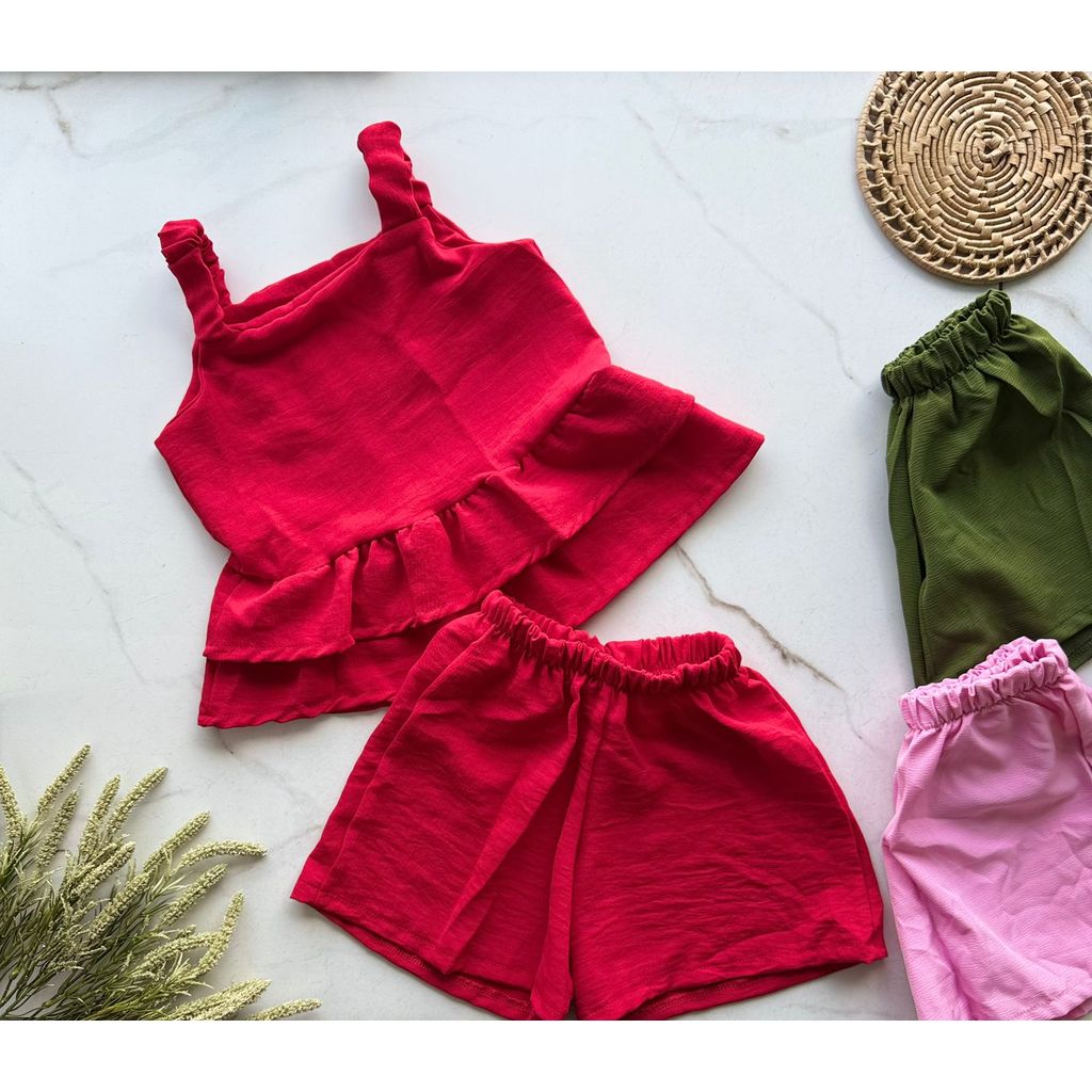 Conjunto Peplum Infantil Feminino