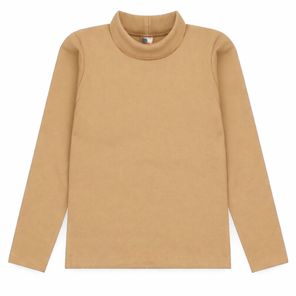 Blusa Ribana Infantil Menino Manga Longa e Gola Alta Básica