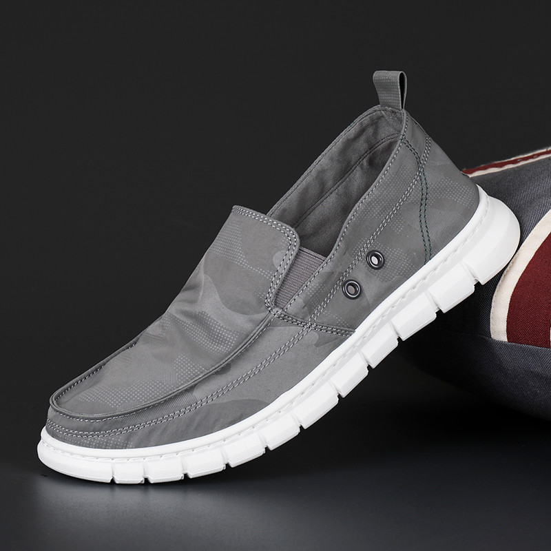 Sapatos masculinos estilo verão respirável desodorante sapatos de lona velho pequim sapatos de pano masculino Casual des