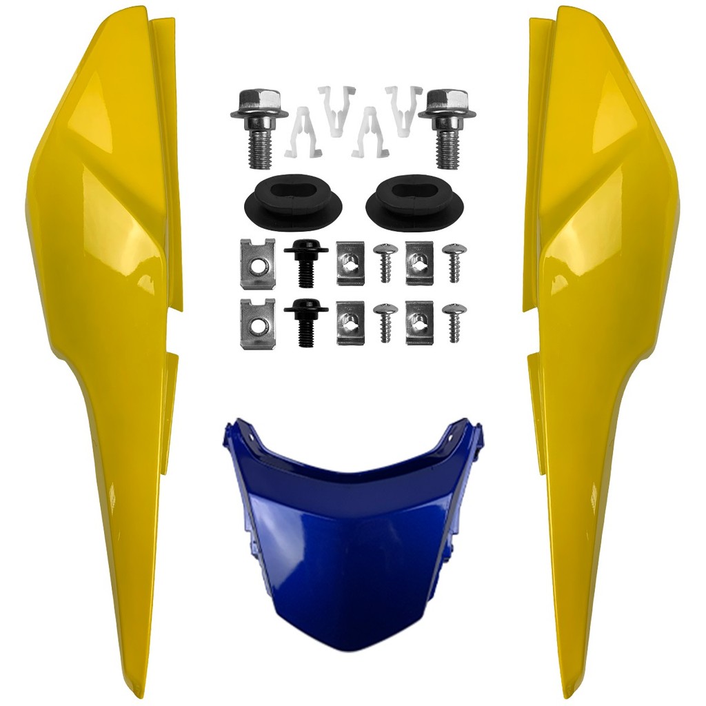 Kit Rabeta Traseira 3 Peças + Parafusos Cg Titan/Fan 125-150-160 2014 A 2024 Todas as Cores