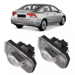 PAR LANTERNA DE PLACA CIVIC 2001 A 2011