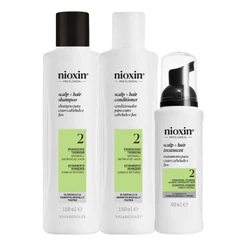 Kit Nioxin Volume Thinning Sistema 2 Trio Care (3 Produtos)