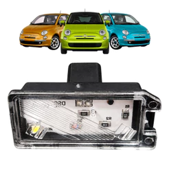Lanterna Luz Placa Fiat 500 Após 2012 lado esquerdo