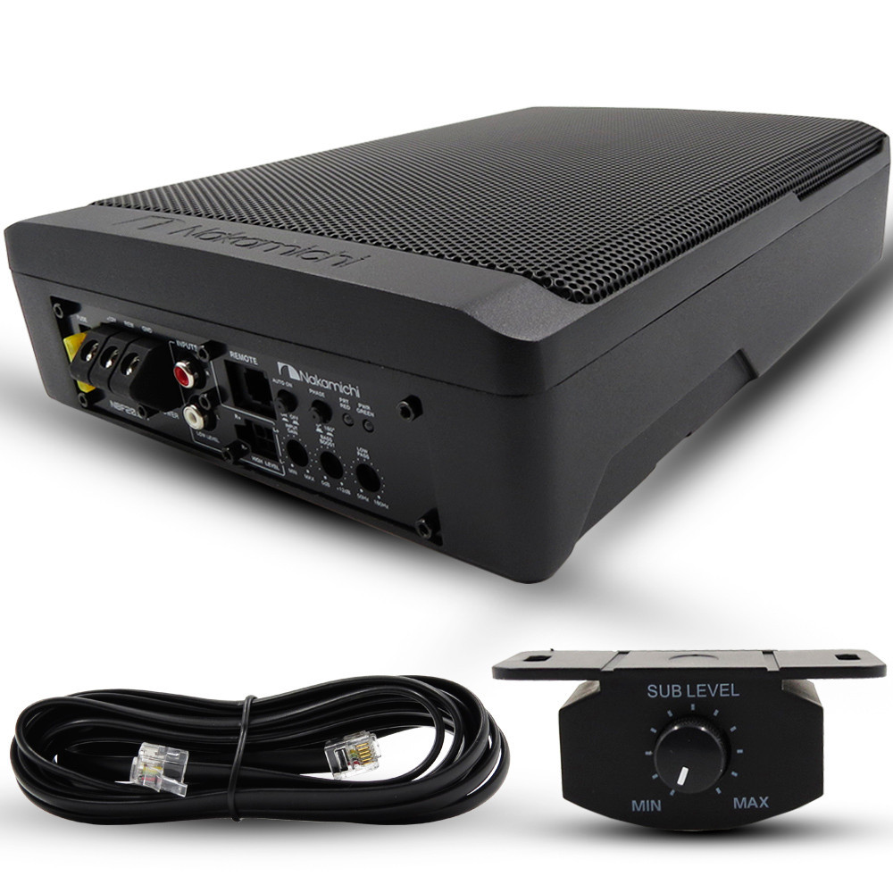 Caixa Amplificada Nakamichi 8" Polegadas NBF20.0L 100W RMS