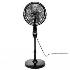 Ventilador de Coluna Britânia 75W 30cm 6 Pás 3 Velocidades Preto 110V