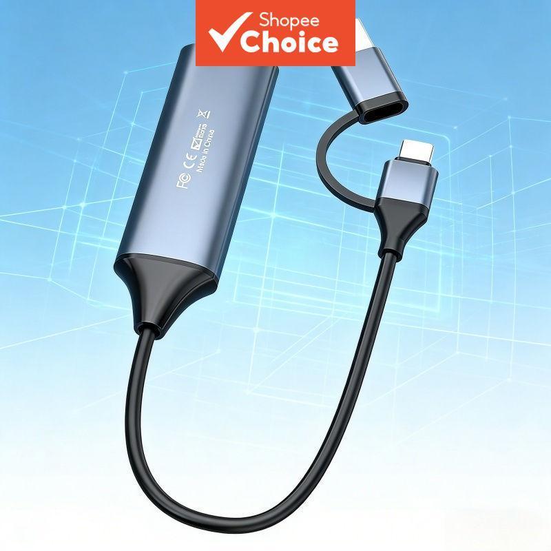Placa de captura de vídeo USB-C para HDMI 4K 30Hz HD para jogos, streaming ao vivo e PC/Laptop/Pro, adaptador 4K Elite