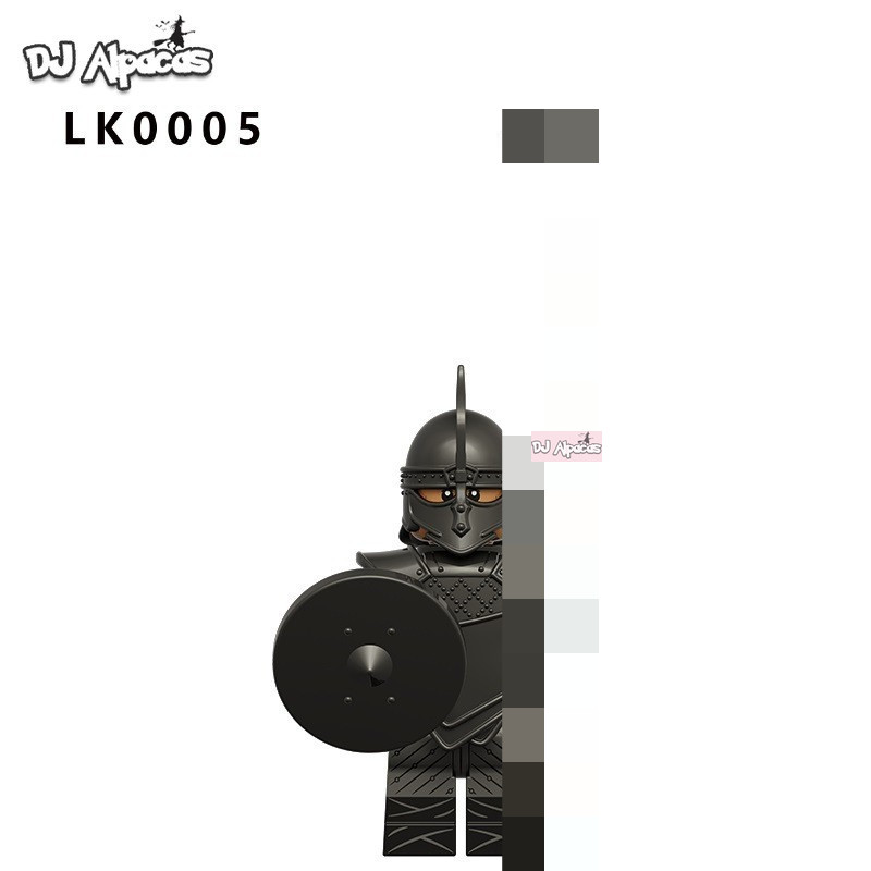 Blocos De Construção Figuras Brinquedo Colecionável LK0005 LK0006 LK0004 — imagem 2 de 2