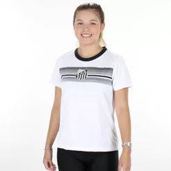 Camisa de Time Braziline Santos Ritual Branco - Feminino