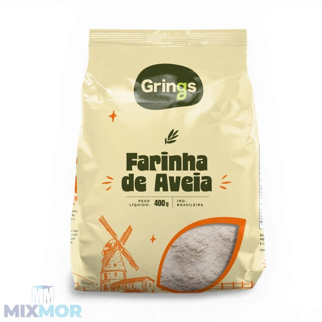 FARINHA DE AVEIA 400G GRINGS
