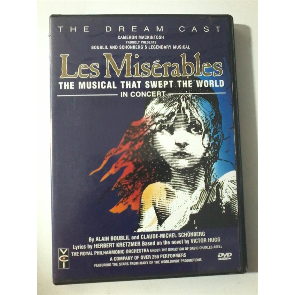 DVD Les Misérables -  Les Miserables In Concert - The Dream Cast direção Columbia
