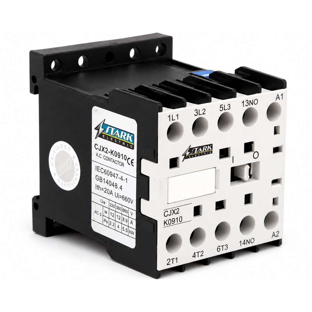 Mini Contator Auxilar Jzc4 K22 24volts 60hz 2na + 2nf