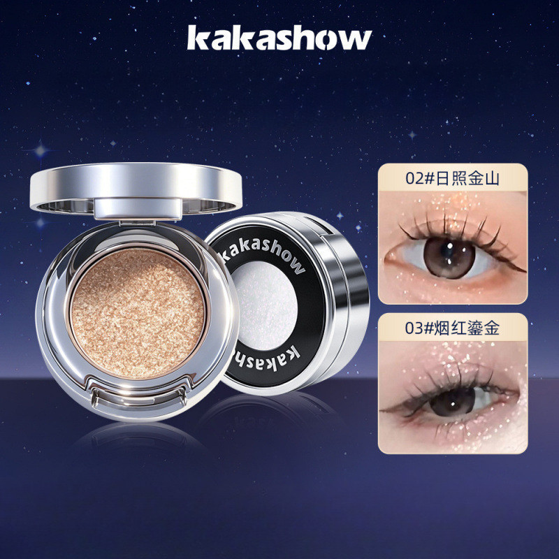 A Sombra Monocromática Kakashow Star É Natural Delicada Perolada Fina Brilhante Água Luz Atmosfera Cabeça Dos Olhos Ilum