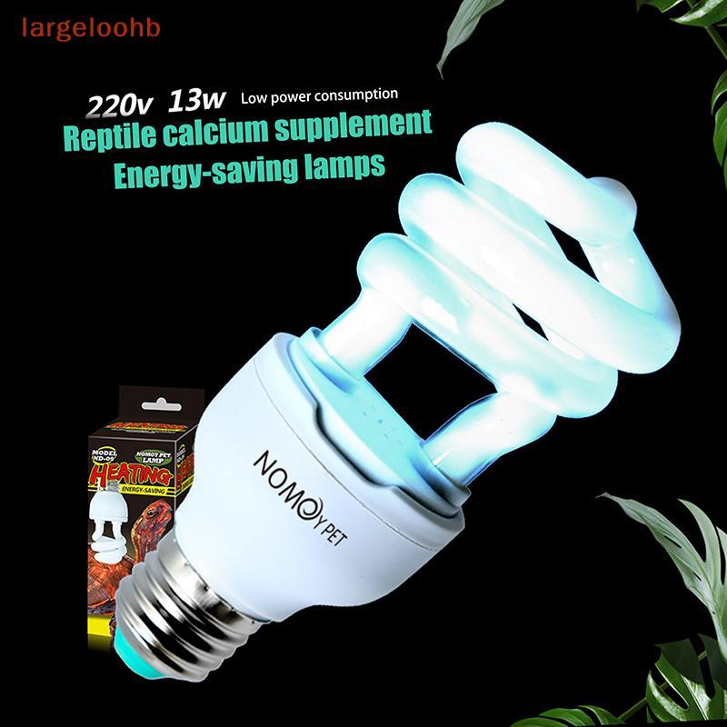 [largeloohb] 1 Peça 13/26 W Raios UV Economia De Energia Terrário Basking Light 5.0 10.0 UVB Réptil Lâmpada Tartaruga La