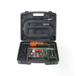 Micro Retífica Black + Decker 180W, com 113 Acessórios - RT18KA-B2 220V