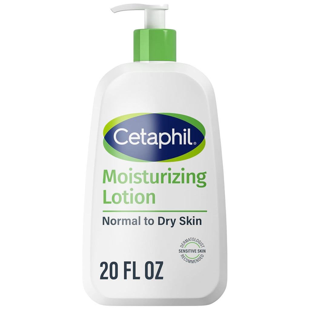 Hidratante Facial e Corporal Cetaphil, Loção Hidratante para Todos os Tipos de Pele, Adequado para Peles Sensíveis, NOVO