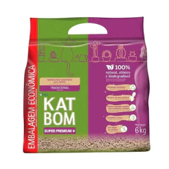 Areia Katbom Tradicional Para Gatos Fvo 6Kg