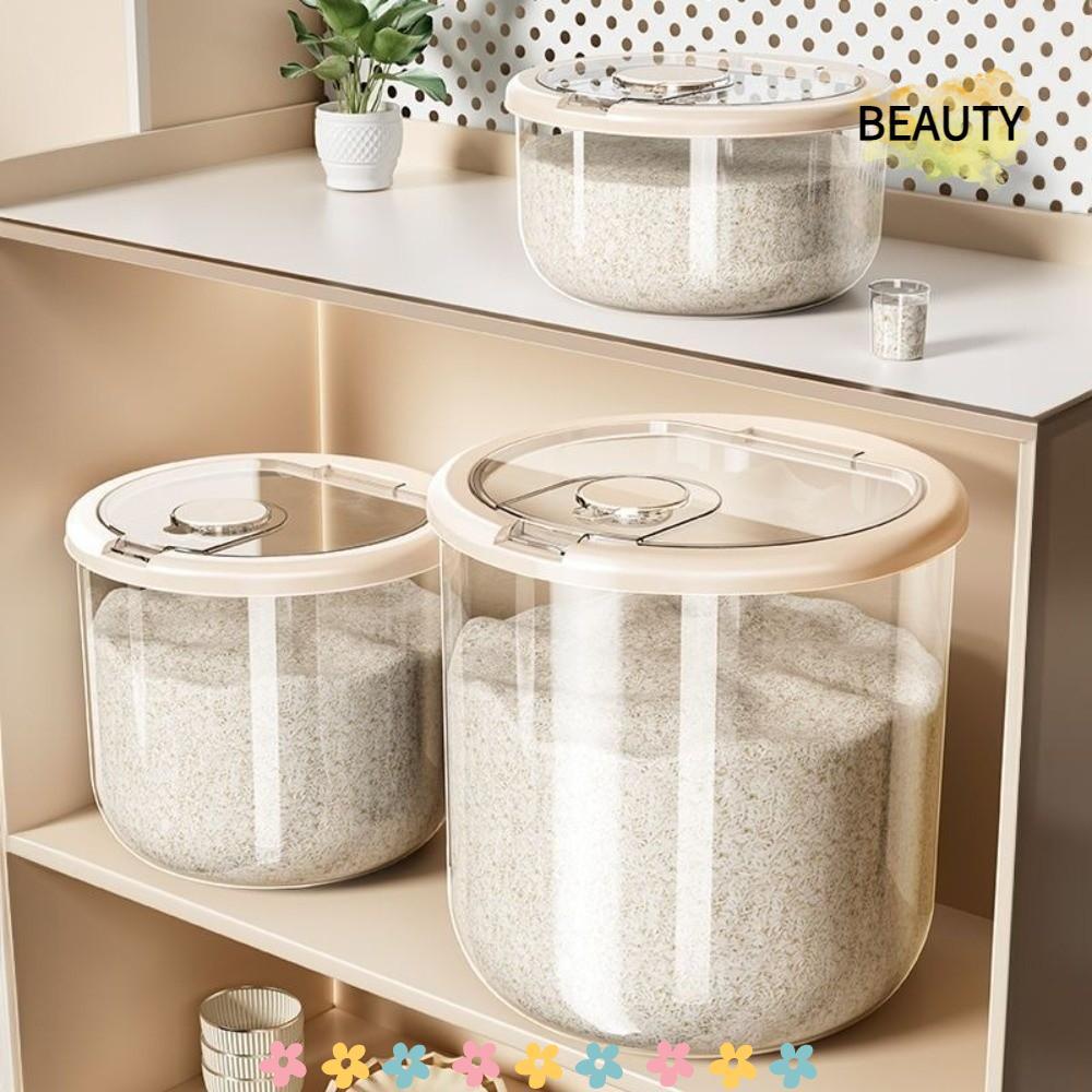 BEAUTYHOMEBR Caixa De Armazenamento De Grãos , Cozinha À Prova De Umidade , Organizadora De Arroz Insetos PP