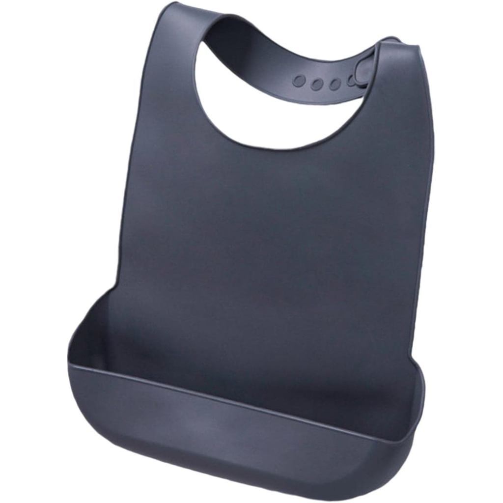 Babador de Silicone para Adultos com Coletor de Migalhas, Fácil de Limpar, Protetores.
