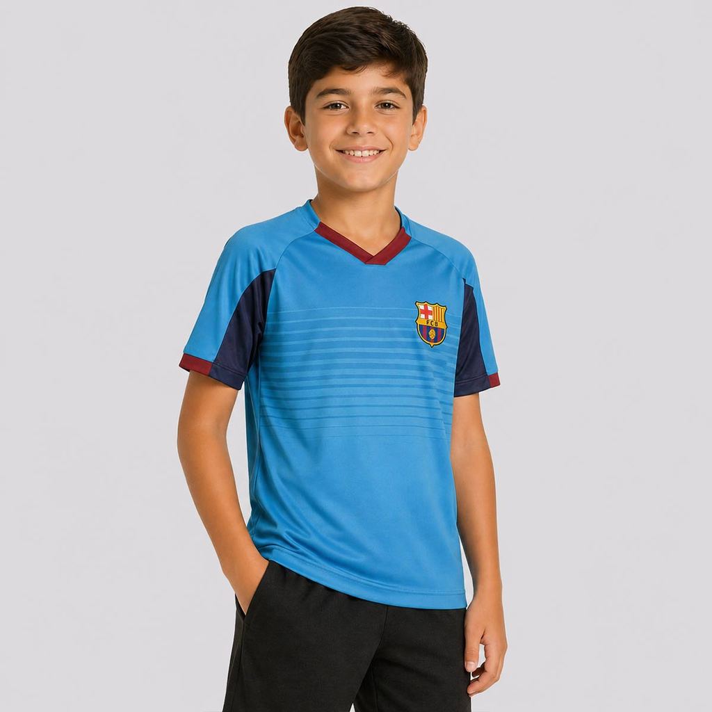 Camisa Barcelona Phoenix Infantil Azul 10 Lamine Yamal · foto 2