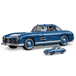 Hot Wheels Jogo de Construção Premium Mercedes Benz 300 SL Mattel