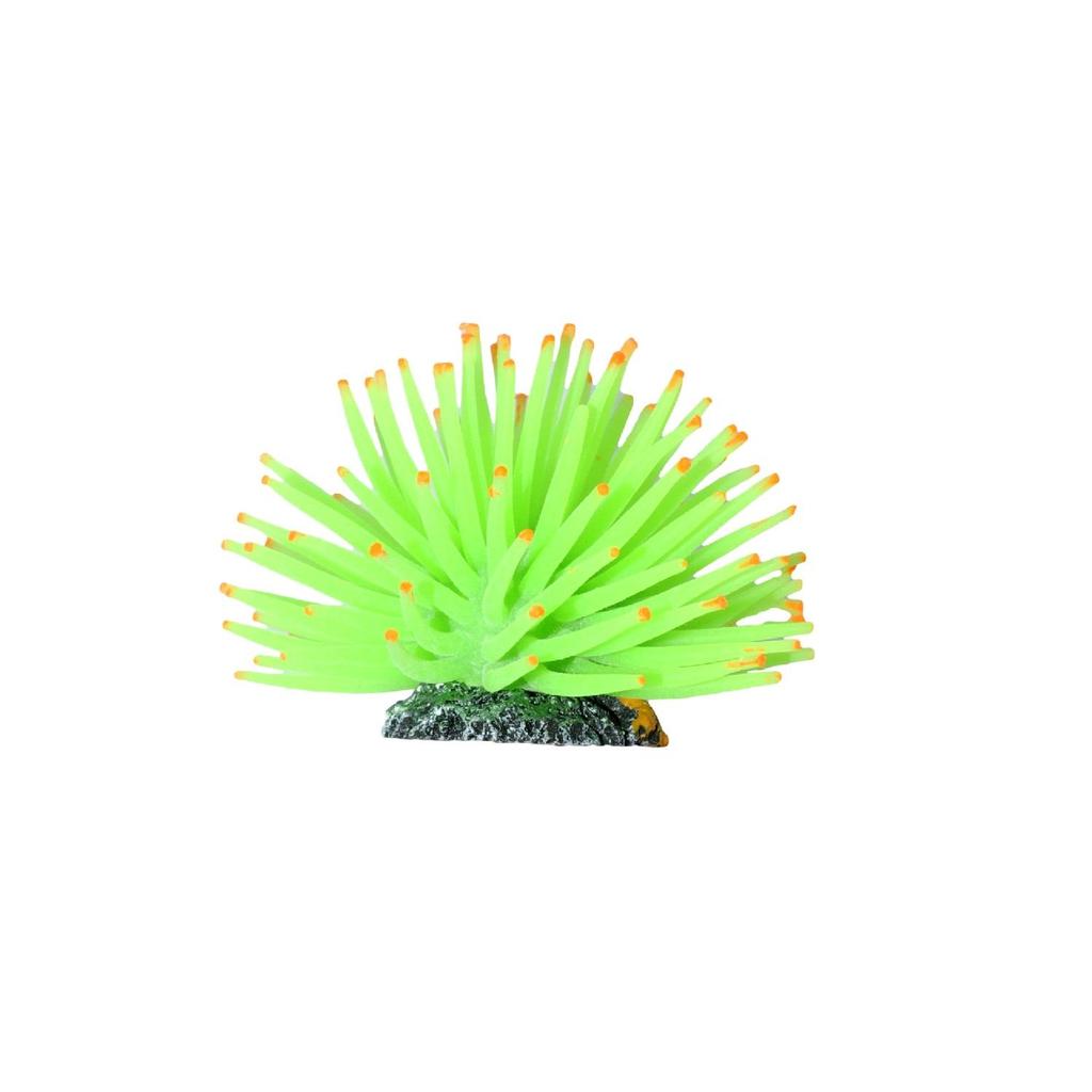 ENFEITE DE SILICONE SOMA ANEMONA SHORT VERDE  6 CM