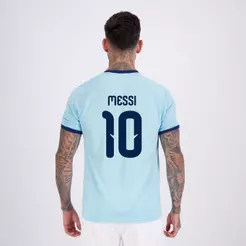 Camisa Argentina Lines Azul 10 Messi