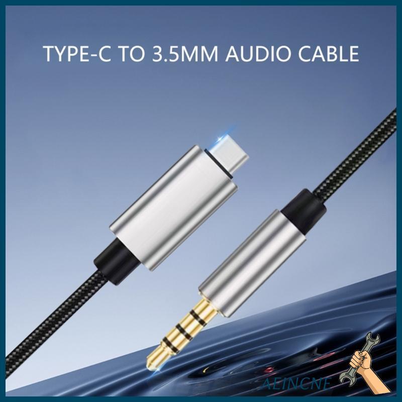 AEIN Type C A 3 5mm Auditório Cobreado Fio Redução Ruído Carro Home Theater