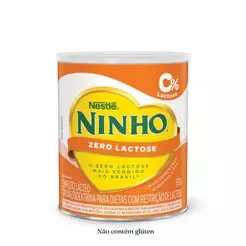 Composto Lácteo Ninho Zero Lactose Lata 380g