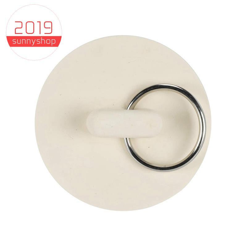 [Bestseller S] 1 5/8 Pol . Plugue De Borracha Branca Para Banheira , Lavatório , Pia , Tubo De Drenagem , Água
