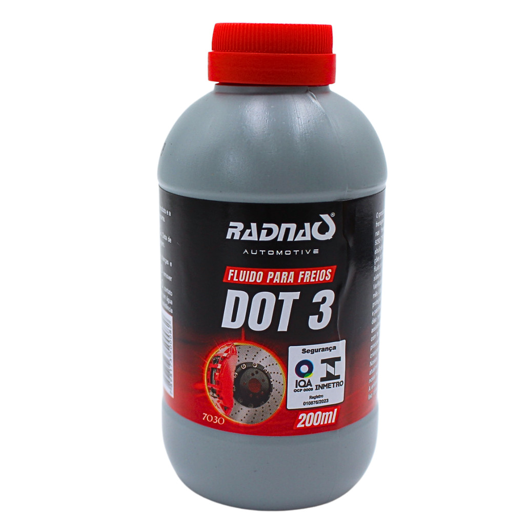 Fluido Para Freios Dot3 200ml Radnaq