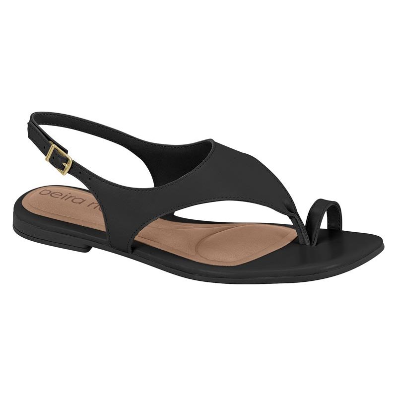Sandalia Feminina Rasteira Casual Conforto Beira Rio Original