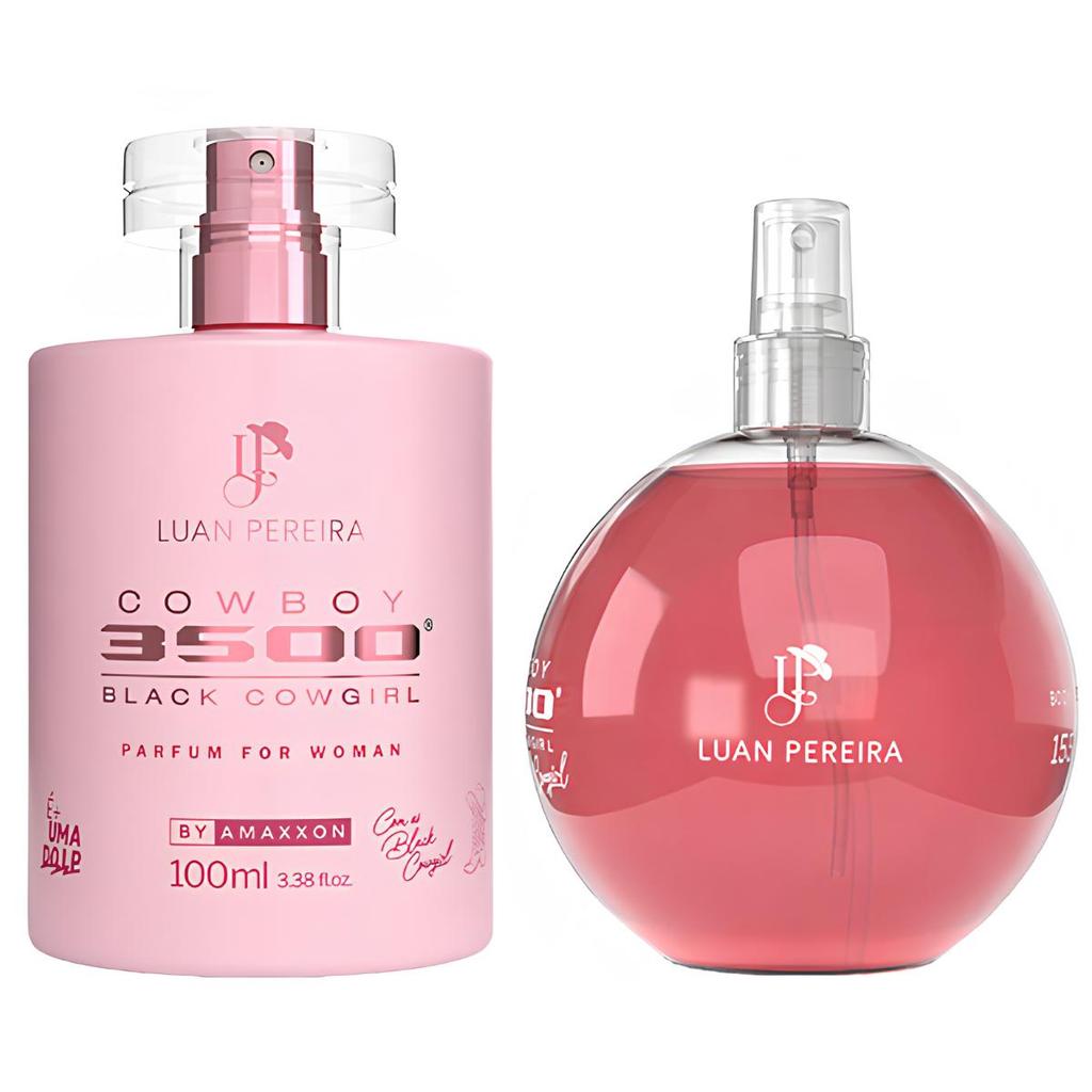 Kit Perfume Luan Pereira Feminino E Body Splash Feminino 3500 By Amaxxon