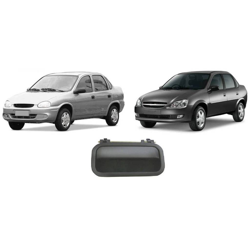Imagem MACANETA EXTERNA PORTA TRASEIRA CORSA CLASSIC 2006 A 2010 