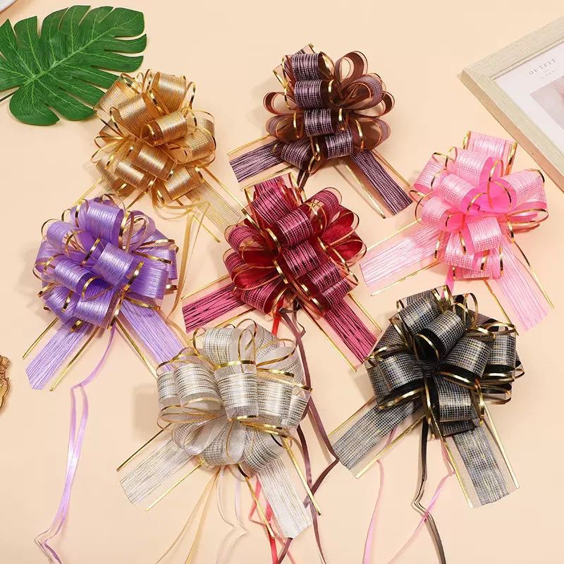 20 Laço Pronto Fácil Para Presente e Embalagem Laços Luxo dia das maes festa surpresa cesta decoracao