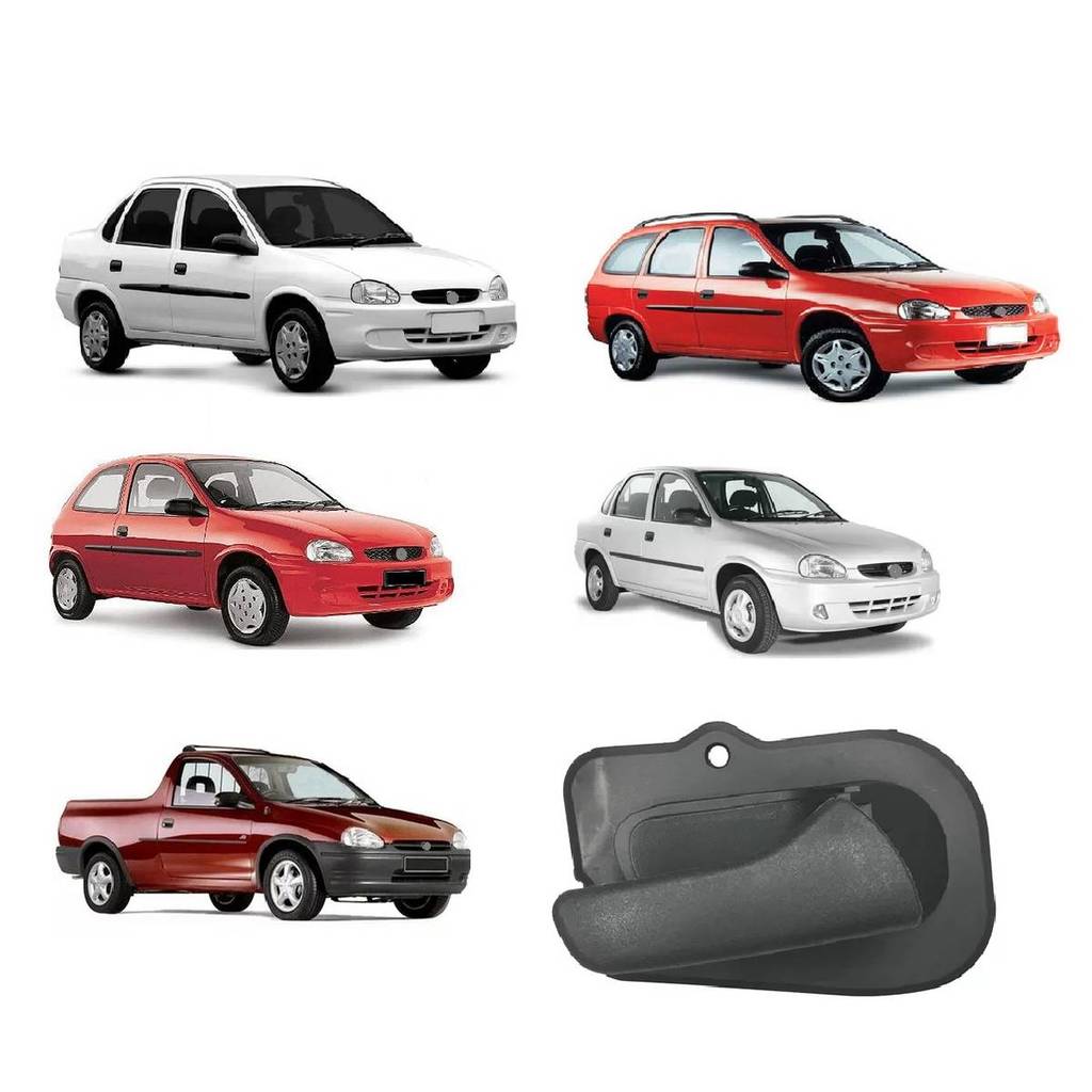 Macaneta Interna Cinza Corsa Hatch Sedan Wagon Pick Up Classic Dianteira Lado Direito