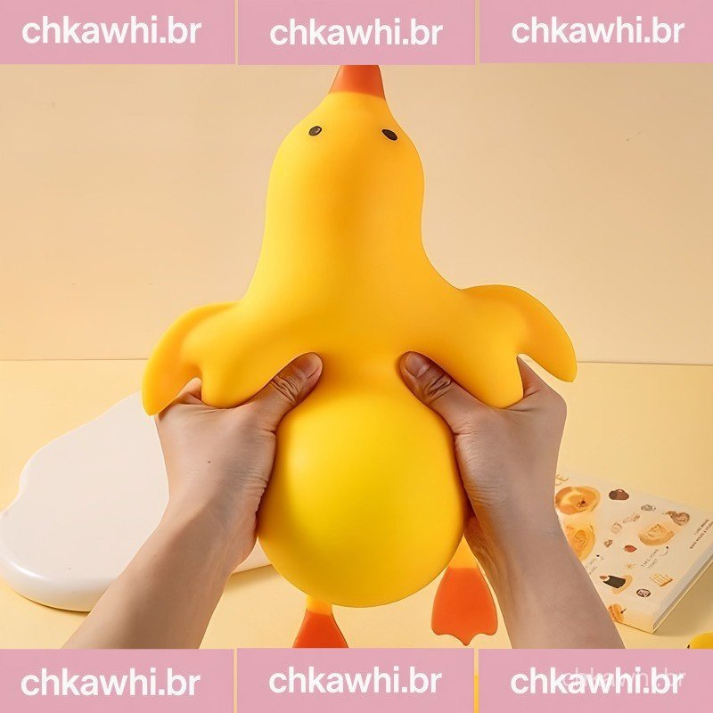 Squishy Antiestresse Pato Fidgets Brinquedos Bonito Ganso Animais Ventilação Para Crianças Adultos Descompressão Estiram