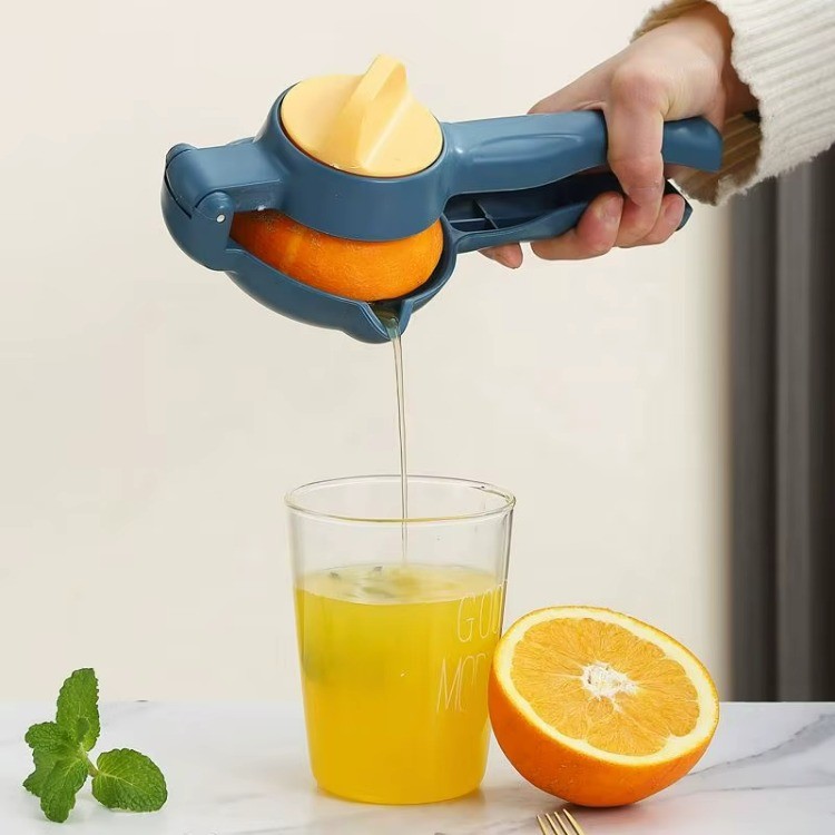 Espremedor Manual de Limão e Laranja de Plástico de Grau Alimentício Reforçado - Espremedor de Frutas e Limas