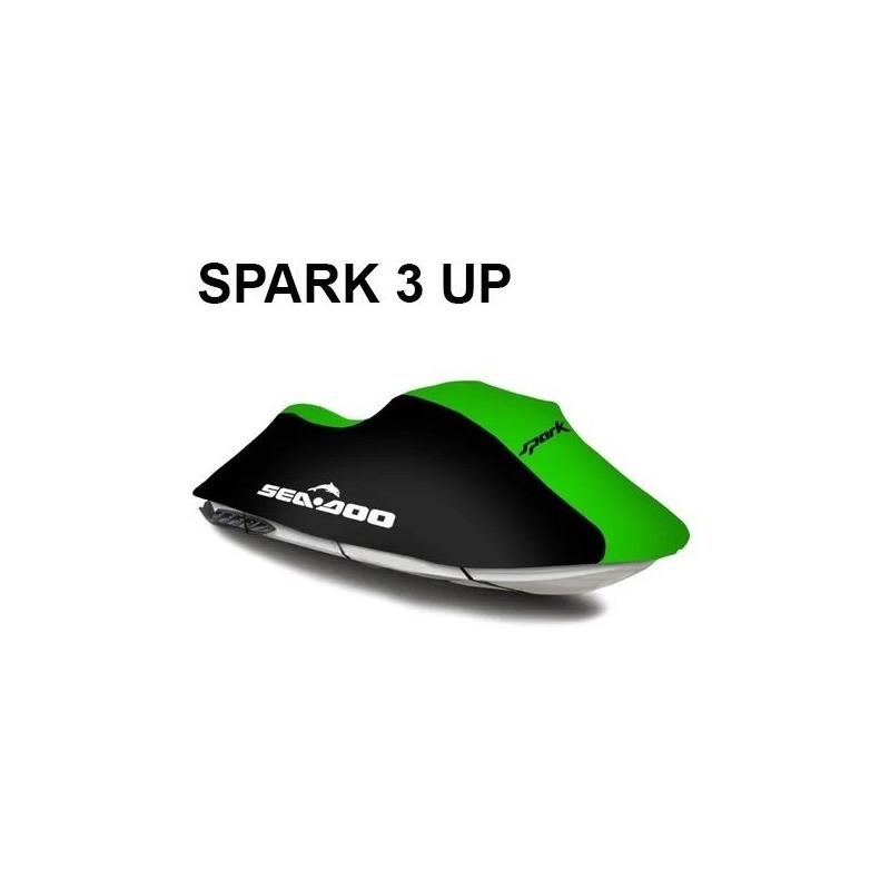 Capa Para Jet Ski Sea Doo Spark 3 Lugares - Logo Spark
