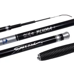 Vara de Pesca Telescópica Pluma Carbon 4505 4,50mts 5 Partes - Tacom
