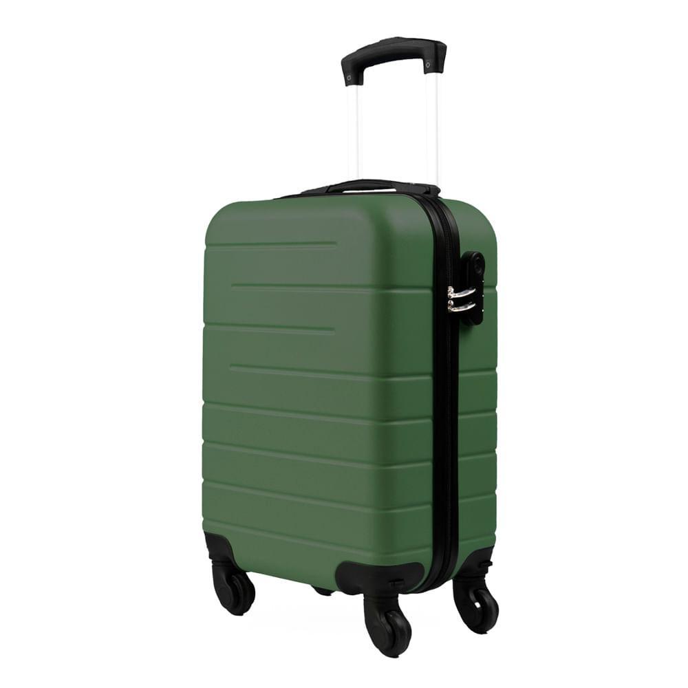 Mala de Bordo PP 8 Kg ABS 4 Rodas 18,5" Downtown Verde — imagem 2 de 2