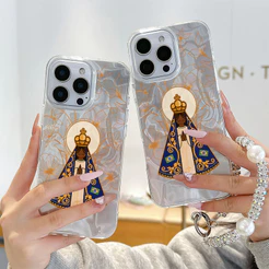 Capa Para Redmi Note 14 Pro 13 12 11 10 9 8 14C 13C 12C 10C 9A POCO X7 C75 C65 Ondas De Água Deus Abençoe De Telefone Ma