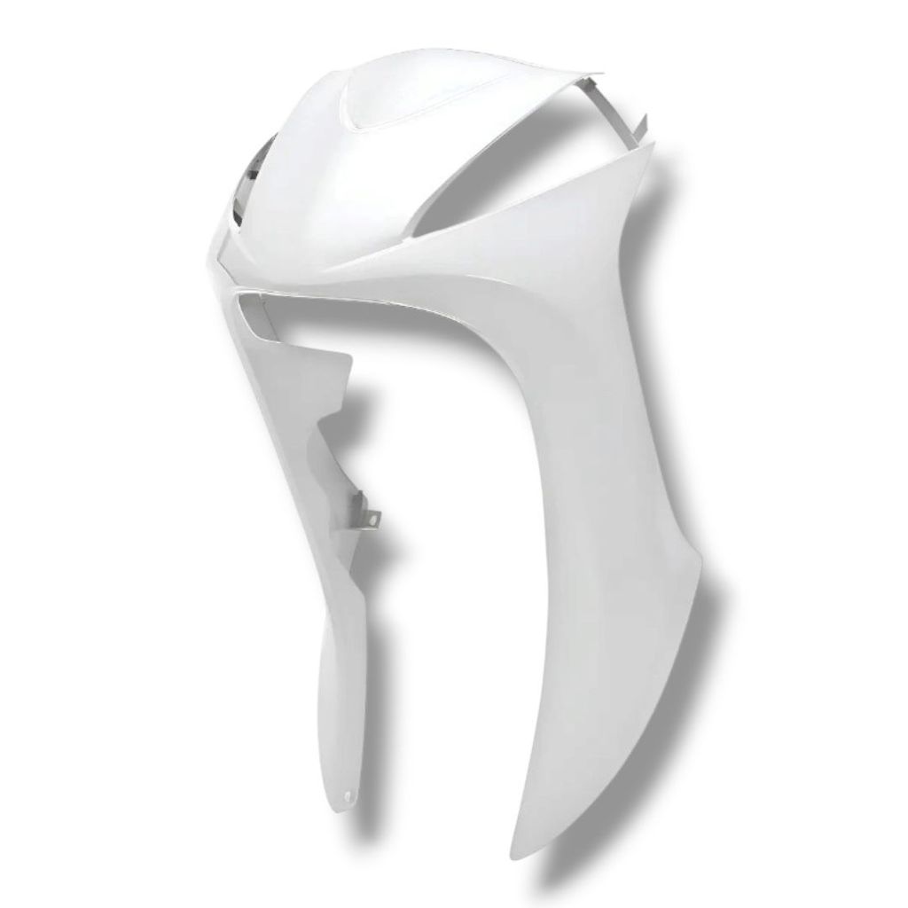 BICO FRONTAL BIZ 125+ 13-14 EX - ( BRANCO )