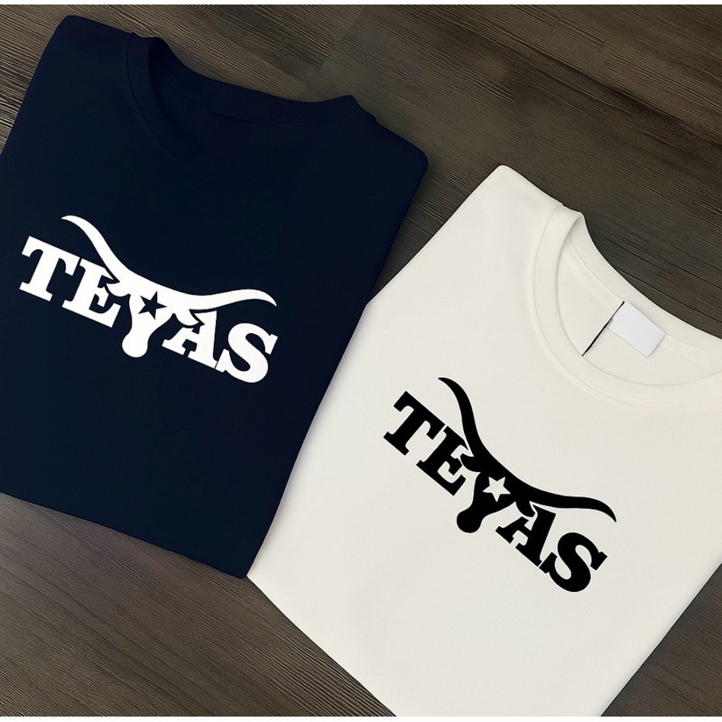 KIT 2 Camisetas Texas Farm Boi  ️Adulto, Plus Size  Masculina feminina  Country Boi 100% Algodão Camisa Agro Tx farm
