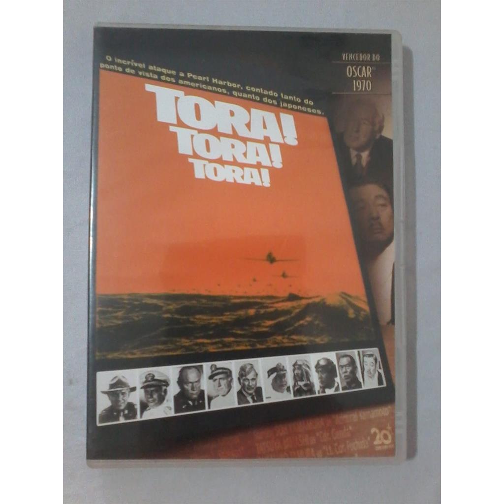 DVD Tora! Tora! Tora! direção Akira Kurosawa, Richard Fleischer, Kinji Fukasaku