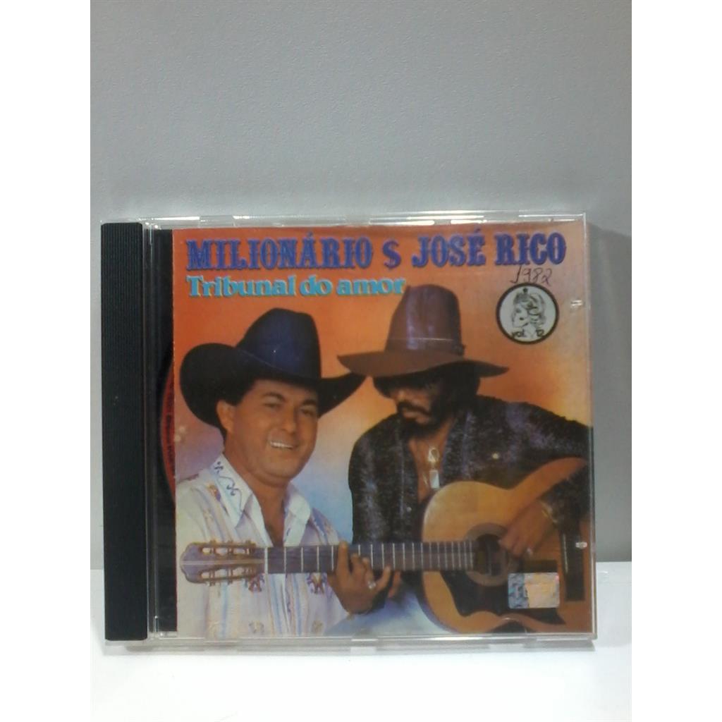 CD Milionário E José Rico Milionário E José Rico - Tribunal do Amor